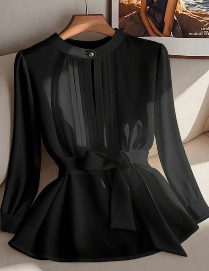 GLAZE WEAR HUB GIRLS TOP 9213