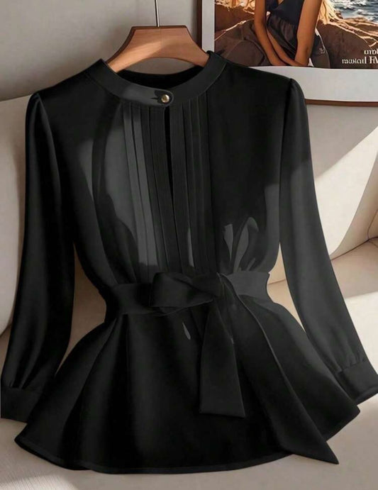 GLAZE WEAR HUB GIRLS TOP 9213