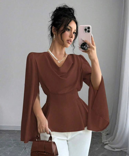 GLAZE WEAR HUB GIRLS TOP 9111