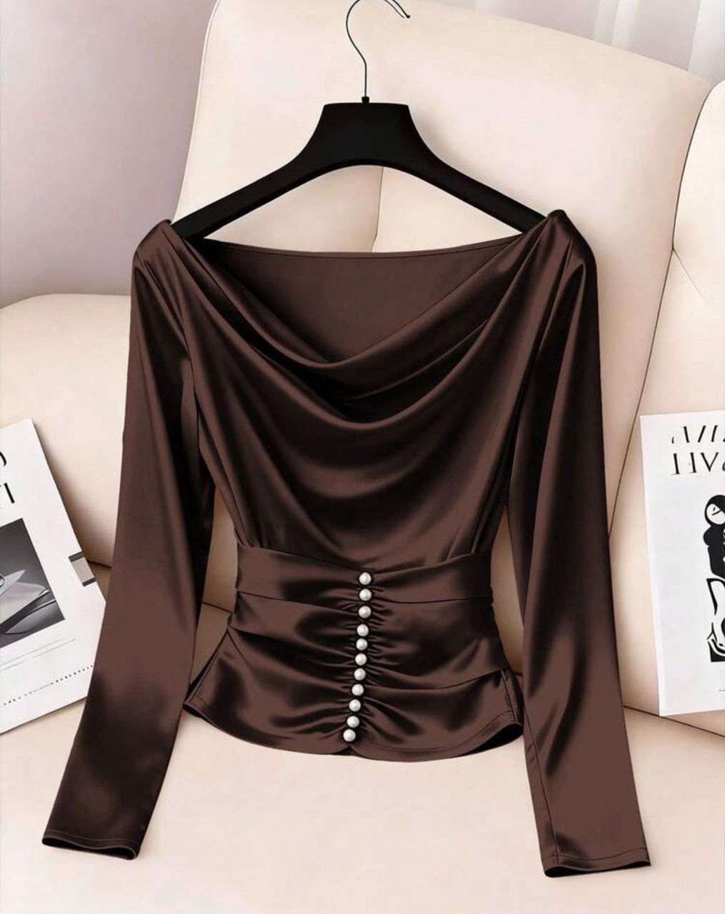 GLAZE WEAR HUB GIRLS TOP 9247