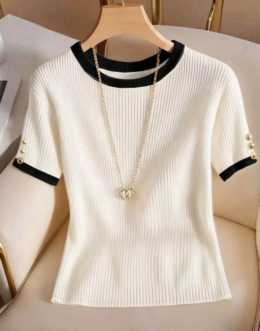 GLAZE WEAR HUB GIRLS TOP 9223