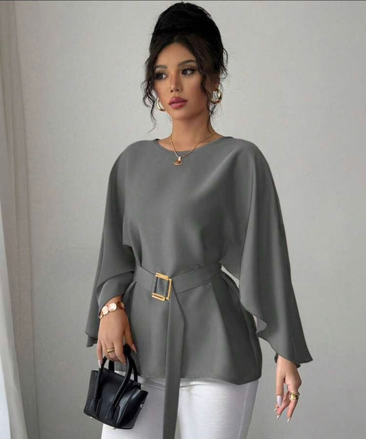 GLAZE WEAR HUB GIRLS TOP 9122