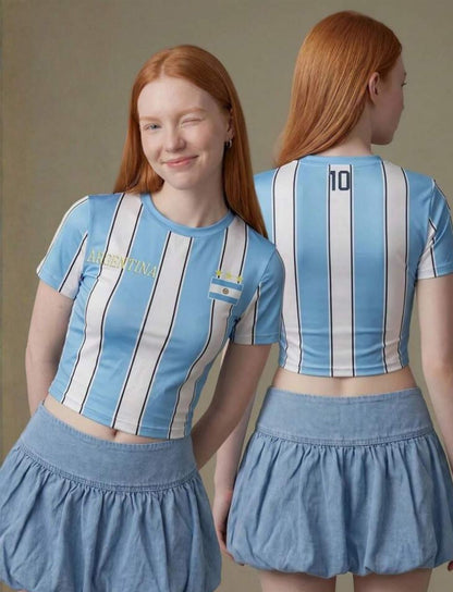 ARGENTINA WEAR HUB GIRLS TOP 9256