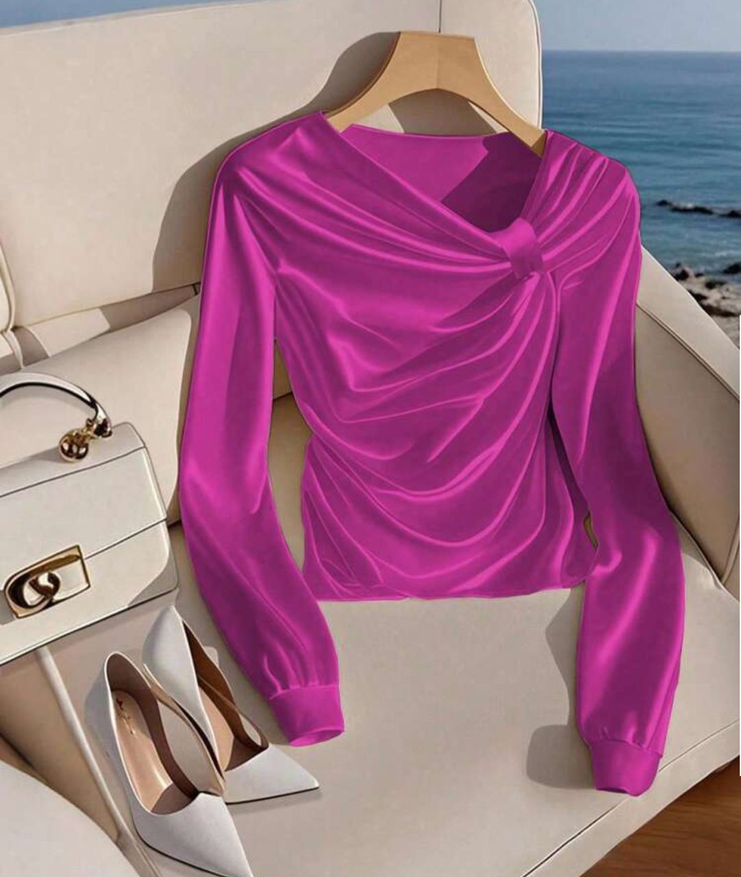 GLAZE WEAR HUB GIRLS TOP 9252