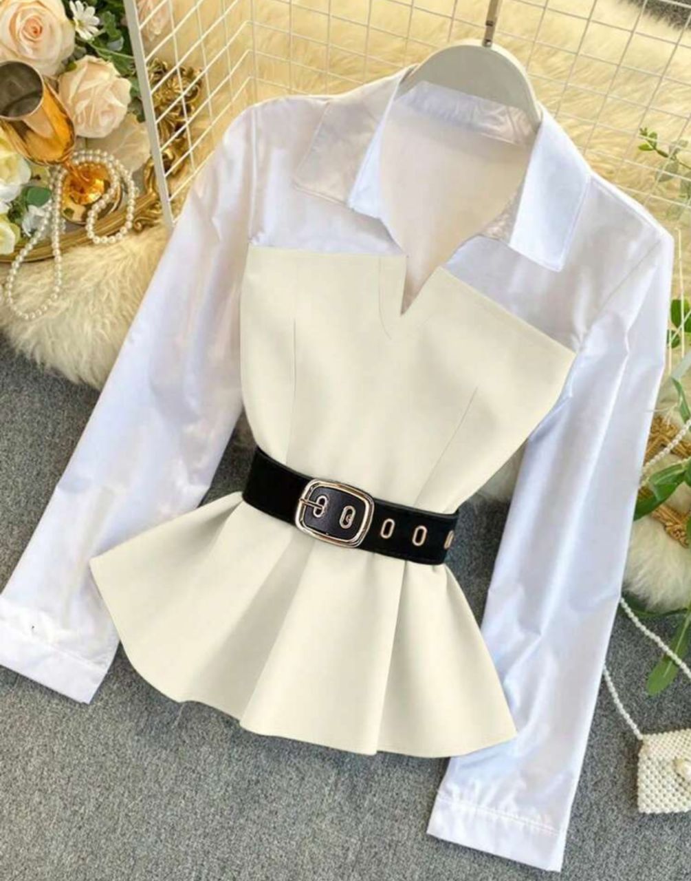 GLAZE WEAR HUB GIRLS TOP 9238