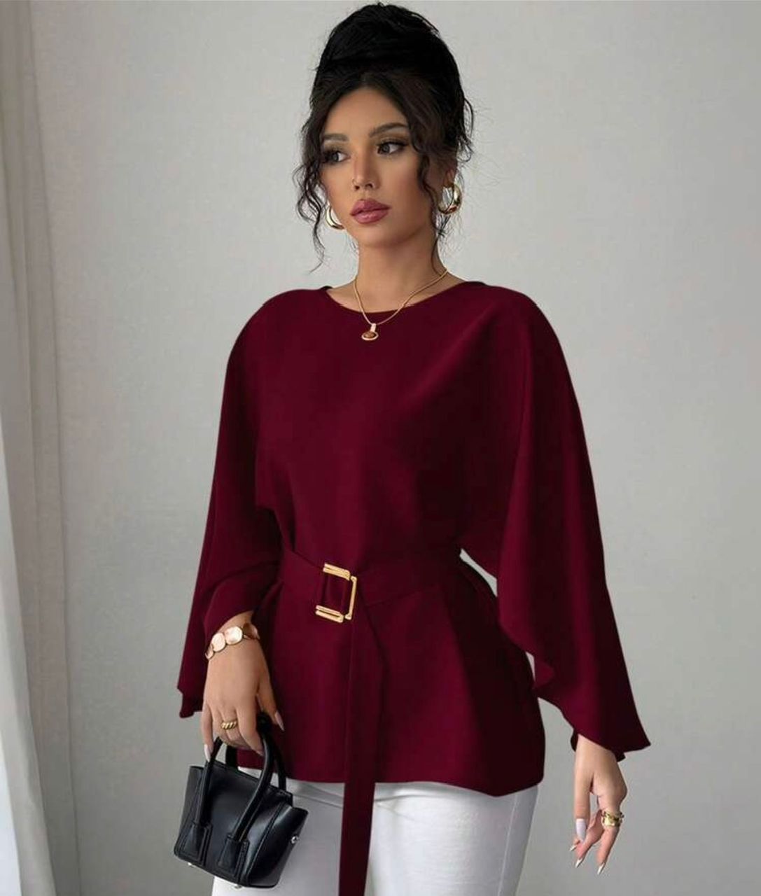 GLAZE WEAR HUB GIRLS TOP 9125