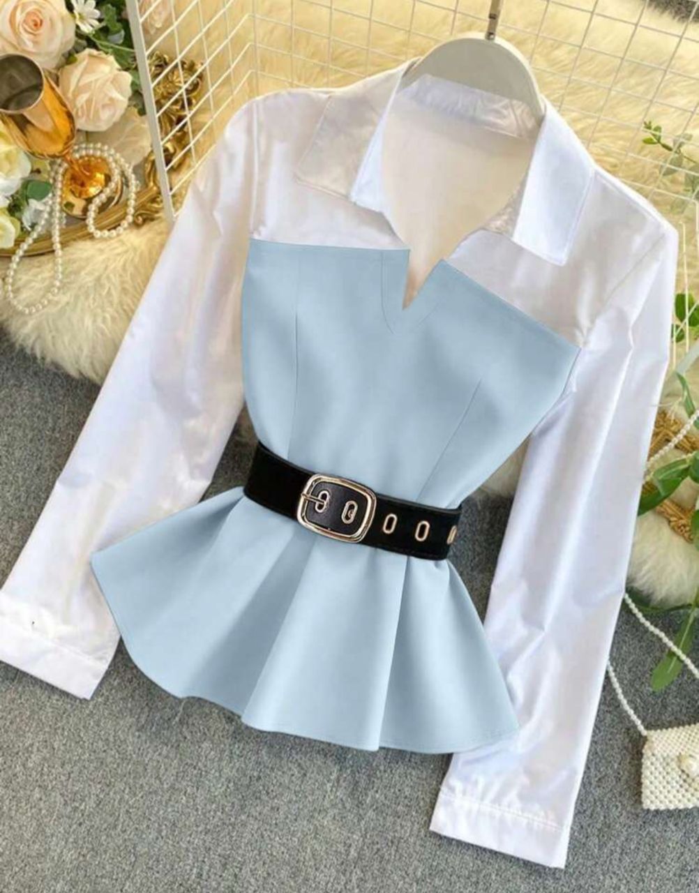 GLAZE WEAR HUB GIRLS TOP 9237
