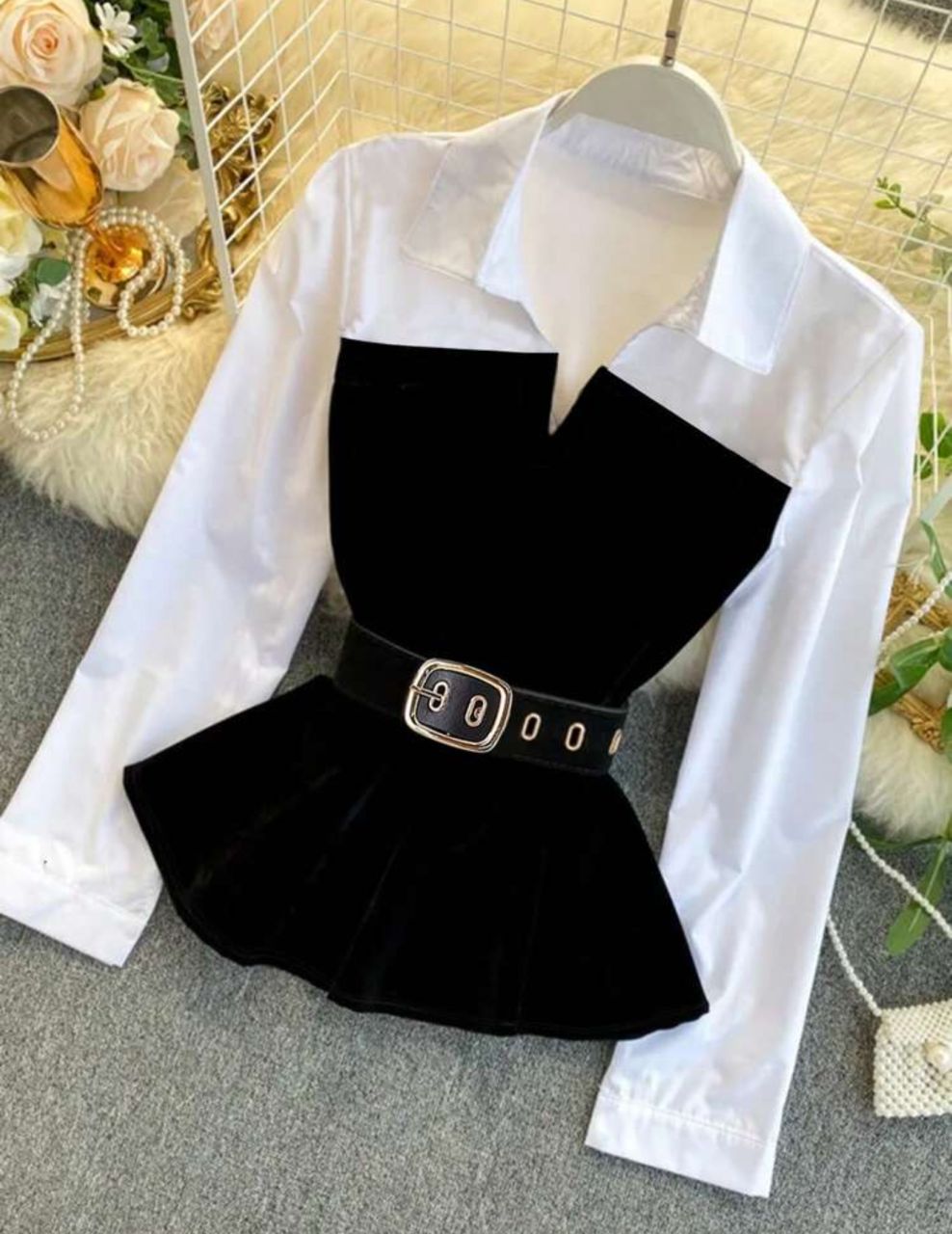 GLAZE WEAR HUB GIRLS TOP 9239