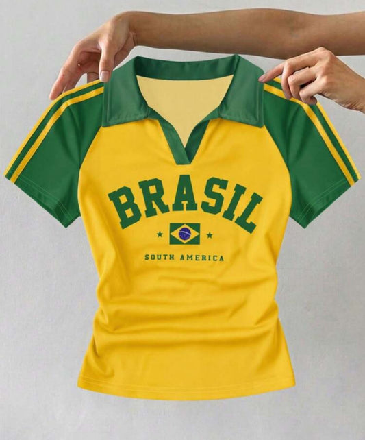 BRASIL WEAR HUB GIRLS TOP 9259