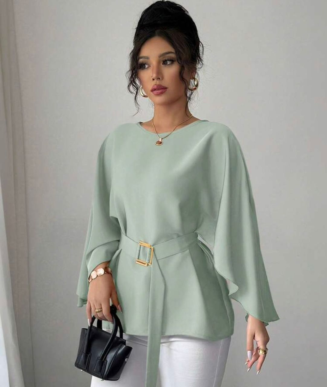 GLAZE WEAR HUB GIRLS TOP 9118