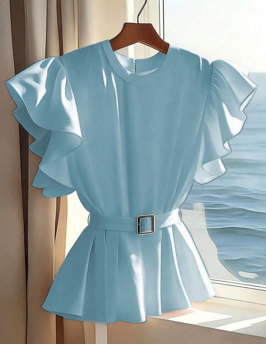 GLAZE WEAR HUB GIRLS TOP 9235